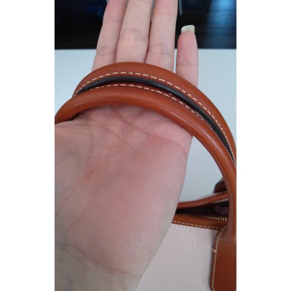 Dooney & Bourke Brielle luxury satchel blush Pebble grain Leather quiet luxury - Picture 6 of 11